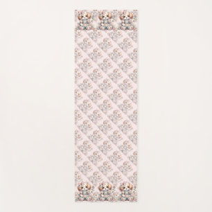 Tapis De Yoga Cosy Kawaii Cottagecore Farmcore Chiot Style
