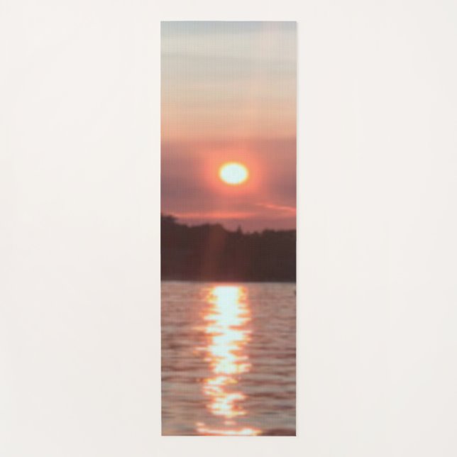 Tapis De Yoga Coucher de soleil (Devant)