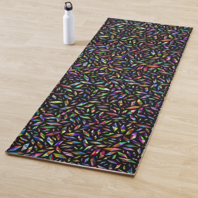 Tapis De Yoga Couleur brisée (En situation)