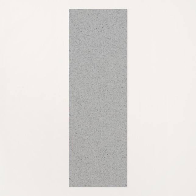 Tapis De Yoga Couleur gris cendré (Devant)