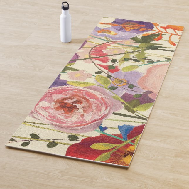 Tapis De Yoga Couleur Printemps (En situation)