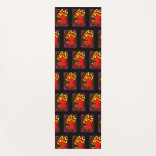 Tapis De Yoga Crâne de roi Calavera Art NFT pGeek