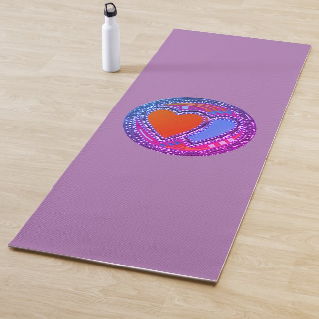 Tapis De Yoga Créez votre propre Séjour Amour en toute sécurité  (En situation)