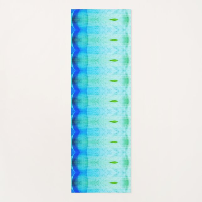 Tapis De Yoga Crocus x GL Ikat 6 (Devant)