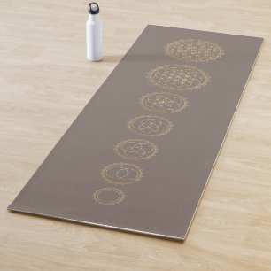 Tapis De Yoga Croissance spirituelle moderne or Évolution du Man