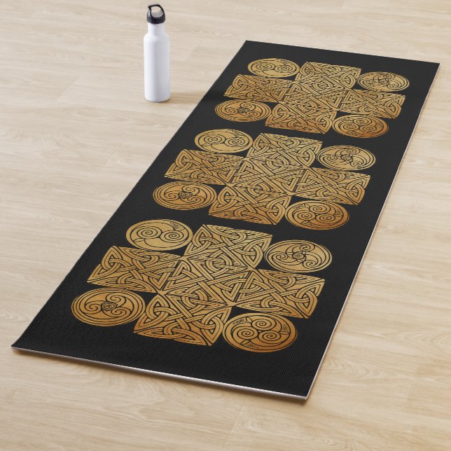 Tapis De Yoga Croix de nouage celtique (En situation)