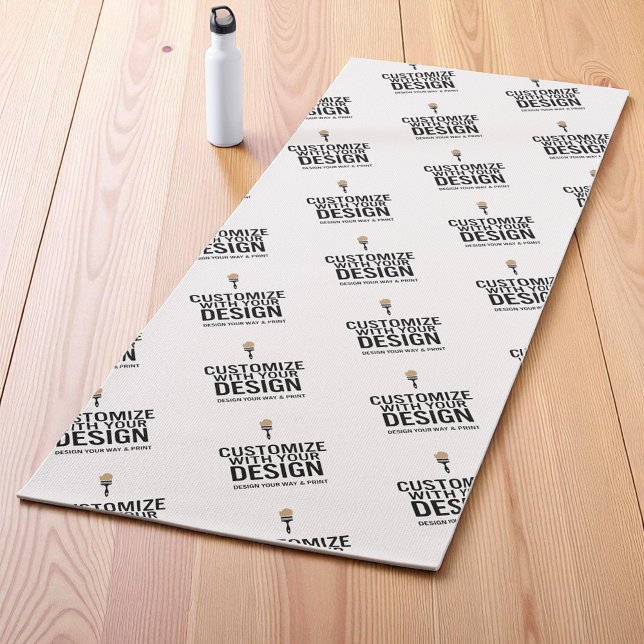 Tapis De Yoga Custom Minimalist Personalized Company Branded  (Créateur téléchargé)