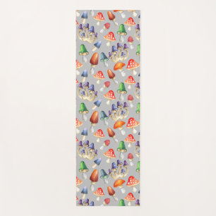 Tapis De Yoga Cute fantastique champignons ensemble de serviette