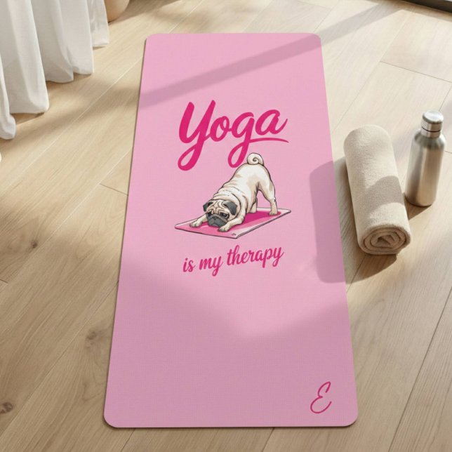 Tapis De Yoga Cute Funny Girl Hot Carlin rose (Créateur téléchargé)