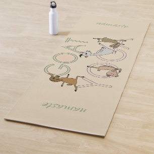 TAPIS DE YOGA CUTE GOAT YOGA - CHANGER DE COULEUR AJOUTER VOTRE