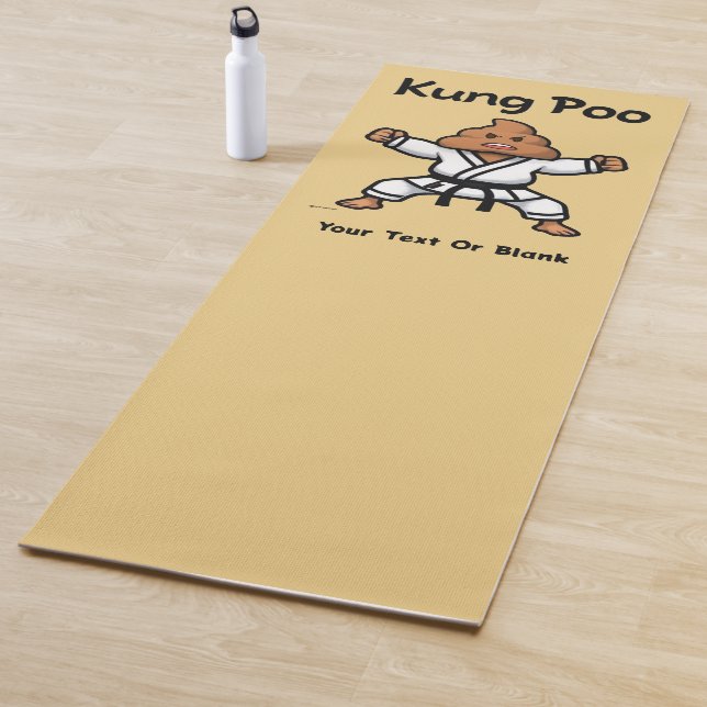 Tapis De Yoga Cute Kung Poo Karate (En situation)