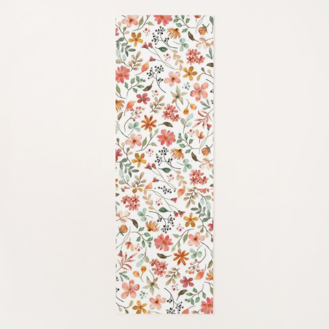 Tapis De Yoga Cute Petit Motif Yoga Mat (Devant)
