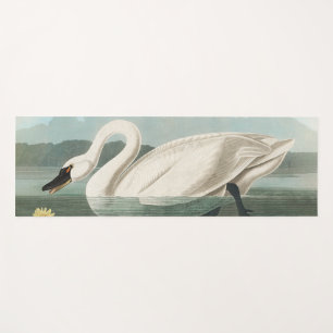 Tapis De Yoga cygne audubon cygnes d'eau blanche