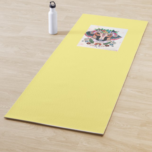 Tapis De Yoga Dachshund Yoga Mat (En situation)