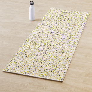 Tapis De Yoga Daisies Fitness Élégant Modèle naturel moderne