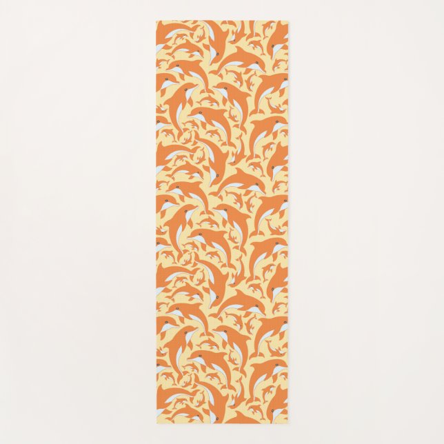 Tapis De Yoga Dauphins mignons (Devant)