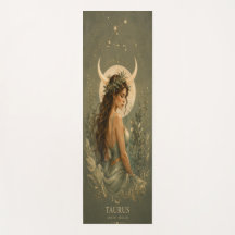 Tapis de Yoga de la Déesse du Zodiaque Taureau