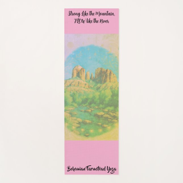 Tapis de yoga de la ferme (Devant)