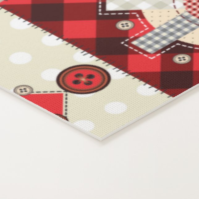 Tapis De Yoga Décor de Noël (Détail)