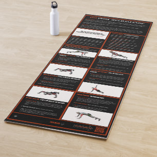 Tapis De Yoga Défi 100 Push-Up Yoga Mat