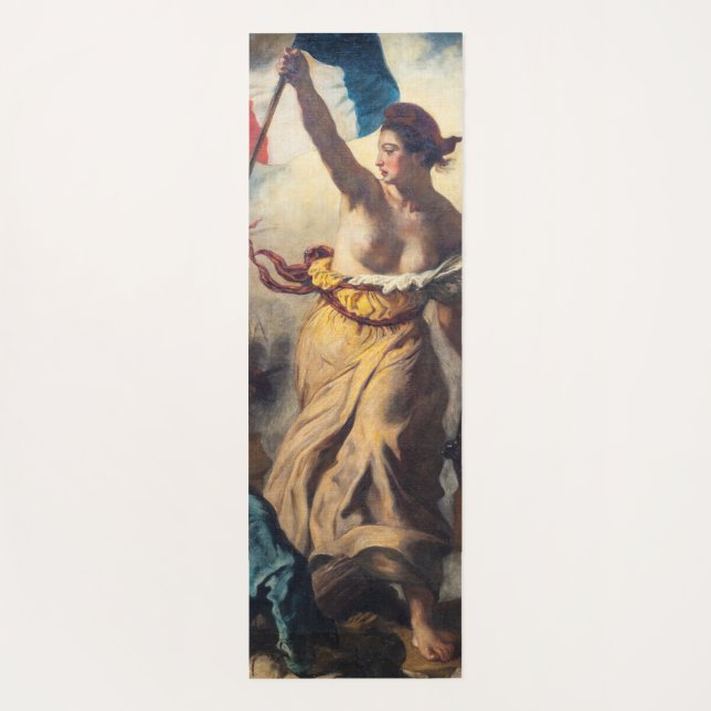 Tapis De Yoga Delacroix - La Liberté guidant le peuple Gros plan (Dos)