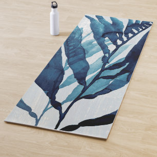 Tapis De Yoga Dérive bleue I