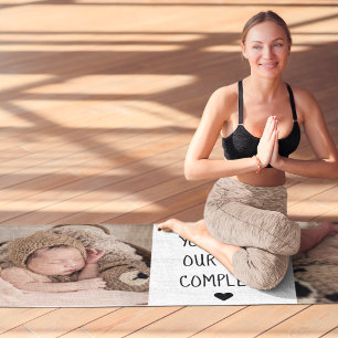 Tapis De Yoga Deux photos modernes   Vous Rendez Notre Vie Compl