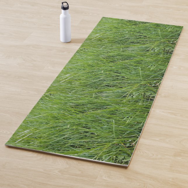 Tapis de yoga d'herbe (En situation)