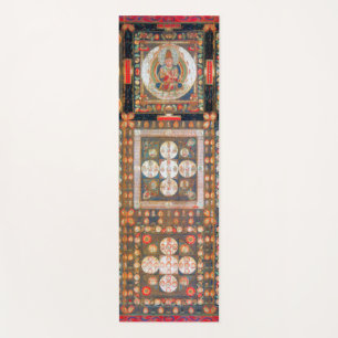 Tapis De Yoga Diagramme cosmique Mandala pour la méditation