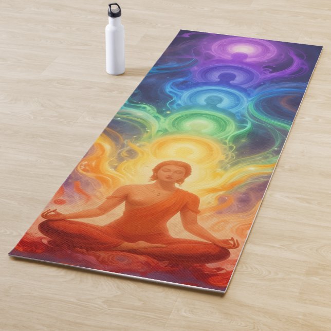 Tapis De Yoga Die 7 Chakren (En situation)