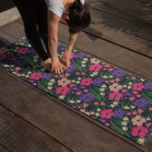 Ditsy Floral Yoga Mat | Stylo Pilates Mat