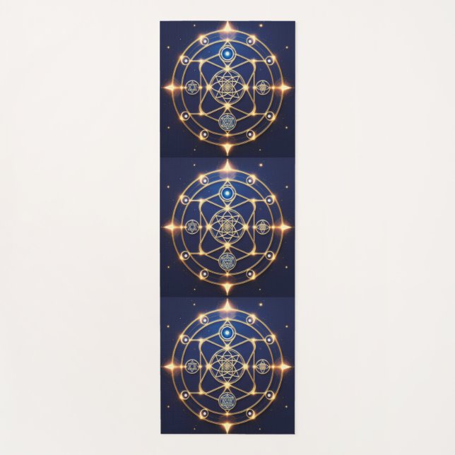 Tapis De Yoga Divine Radiance – 5: Illuminated Universal Energy (Devant)
