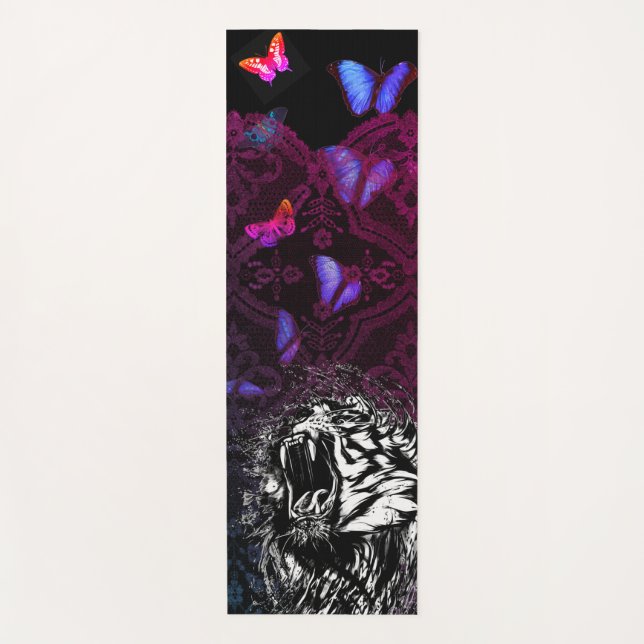 Tapis De Yoga do-it-yourself PREMIER YOGA MAT ROARING TIGER BUTT (Devant)