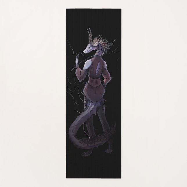 Tapis De Yoga Dragon de la foudre (Devant)