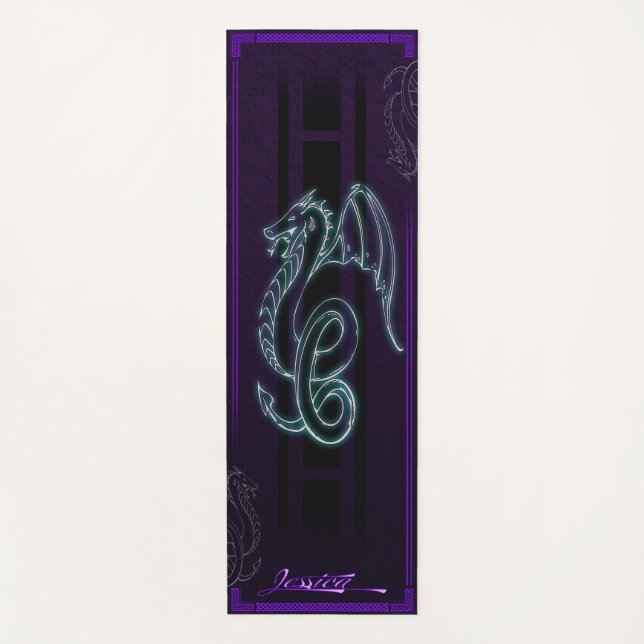 Tapis De Yoga Dragon Lover Yoga Mat (Devant)
