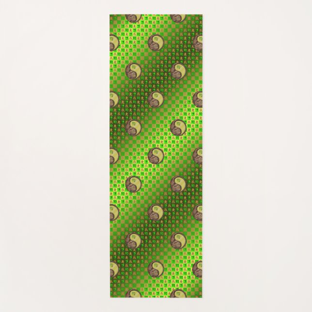 Tapis De Yoga Dragon Virgo & Metal (Devant)