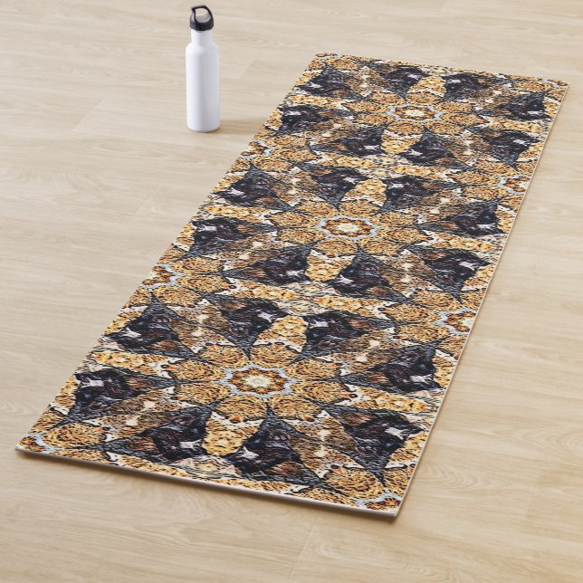 Tapis De Yoga Dragons...... (En situation)