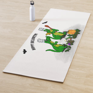 Tapis De Yoga Dragons - Joyeux Halloween ! Aujourd'hui je vais c