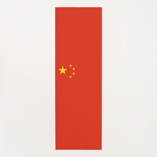 Tapis De Yoga Drapeau chinois Yoga Mat (Devant)