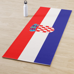 Tapis De Yoga Drapeau croate (Croatie)