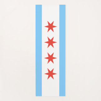 Tapis De Yoga Drapeau de Chicago Yoga Mat