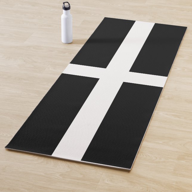 Tapis De Yoga Drapeau de Cornouailles (Cornouailles) (Comté angl (En situation)