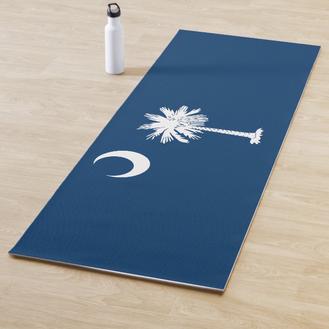 Tapis De Yoga Drapeau de la Caroline du Sud (État des États-Unis (En situation)