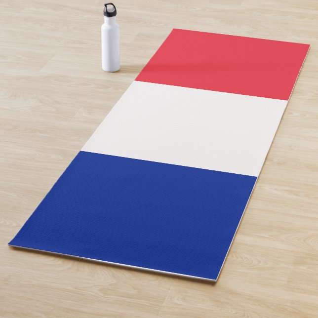 Tapis De Yoga Drapeau de la France (En situation)
