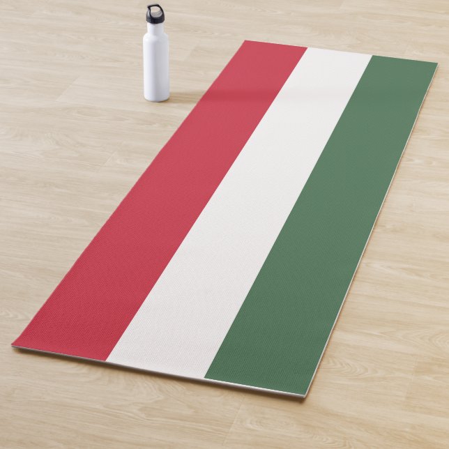 Tapis De Yoga Drapeau de la Hongrie (En situation)