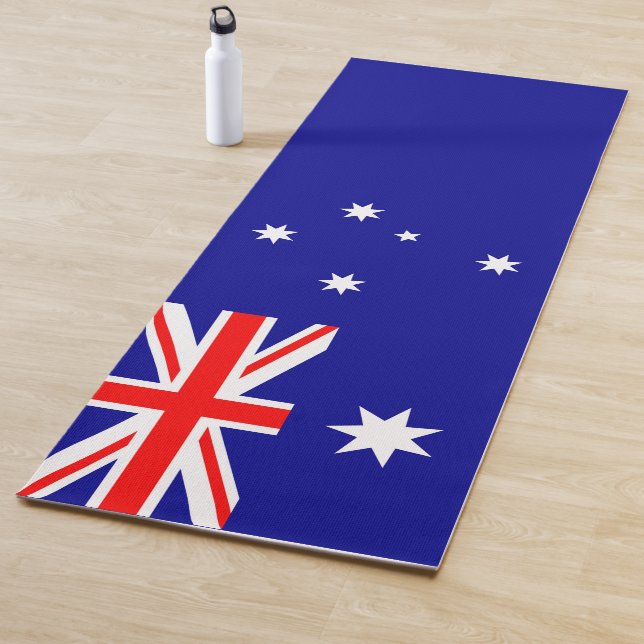 Tapis De Yoga Drapeau de l'Australie (En situation)