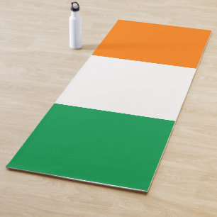 Tapis De Yoga Drapeau de l'Irlande