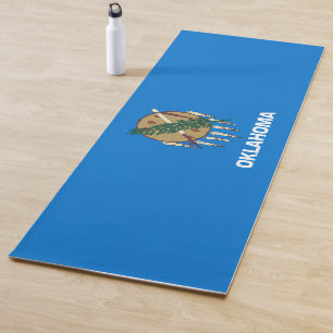Tapis De Yoga Drapeau de l'Oklahoma (État des États-Unis)