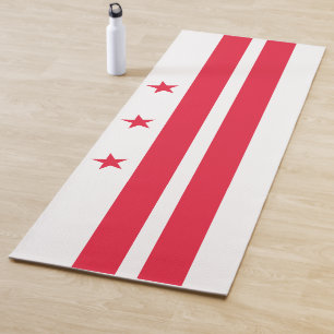 Tapis De Yoga Drapeau de Washington D.C. (District de Columbia)