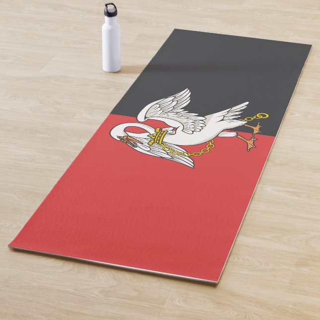 Tapis De Yoga Drapeau du Buckinghamshire (comté anglais) (En situation)